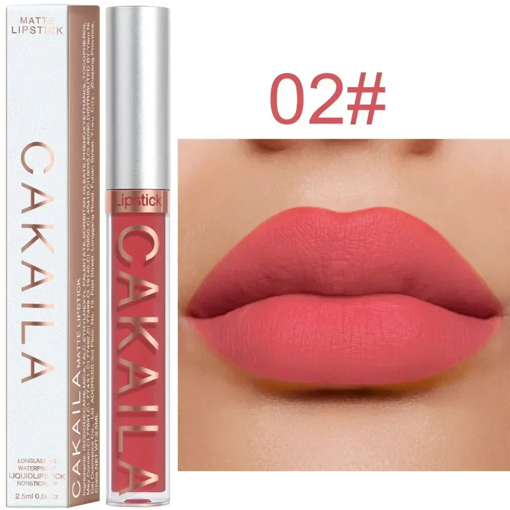 Waterproof Liquid Lipsticks Lip Korean 18 Colors